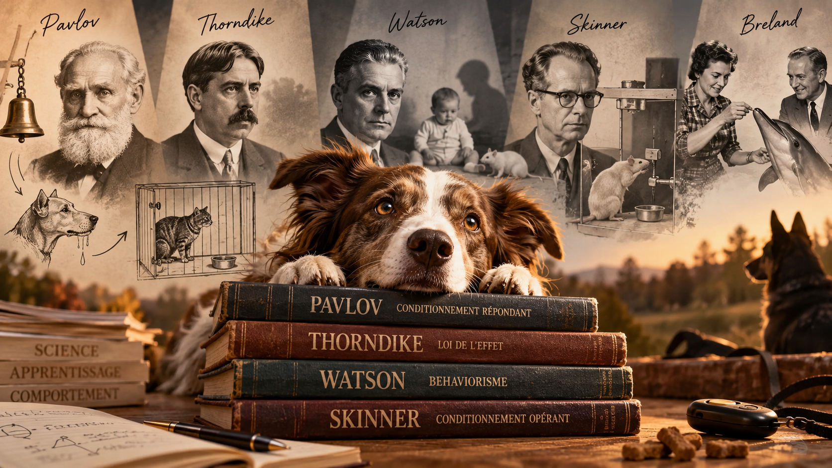 Les origines scientifiques de l'éducation canine
